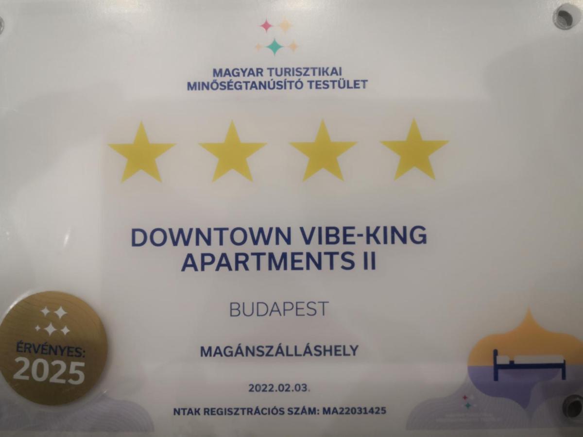 Downtown Vibe-Kiraly II Apts W Private Balcony Budapeste Exterior foto